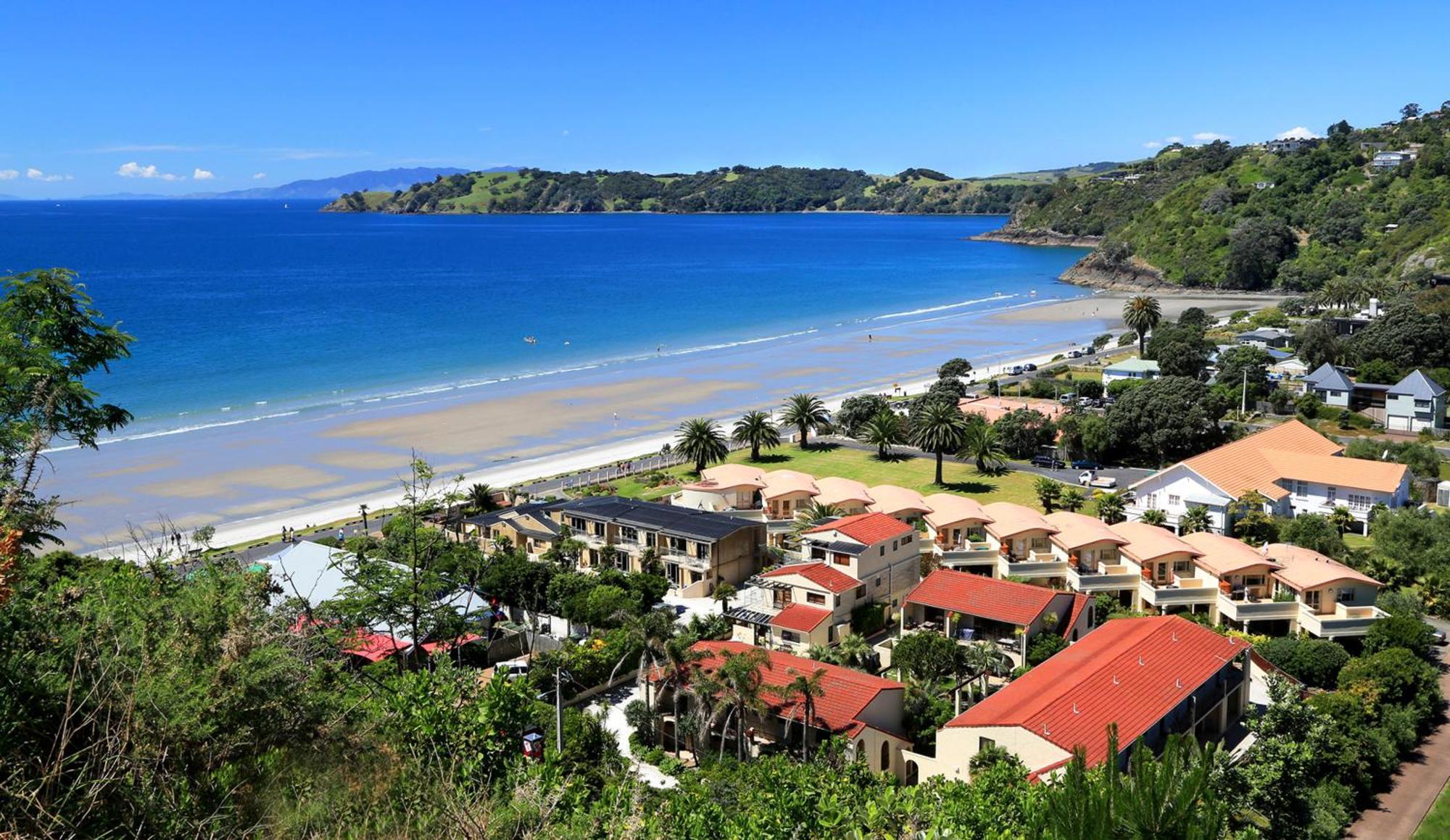 Onetangi Beach Apartments Luaran gambar
